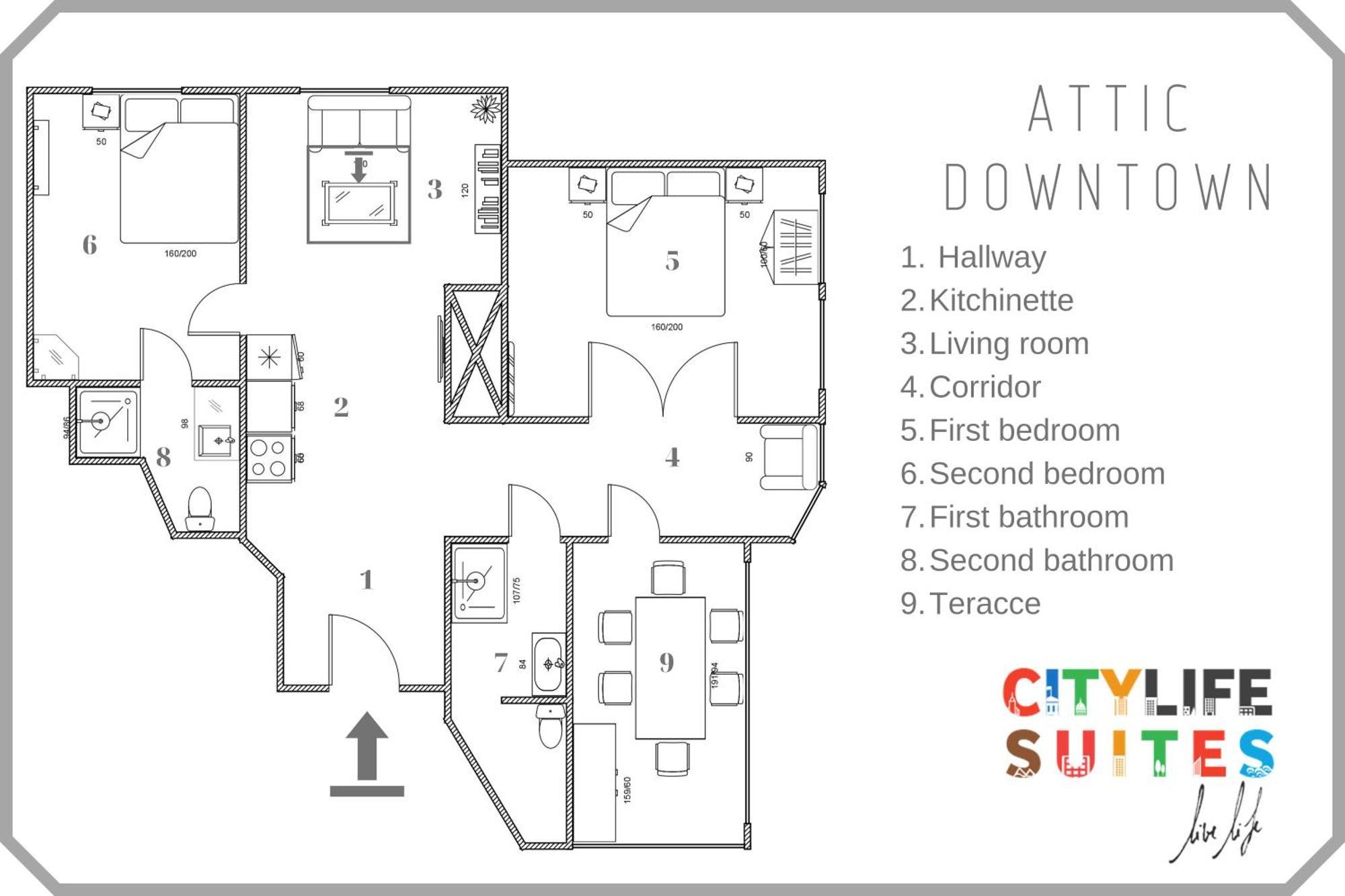 Apartament Downtown With Terrace By Urbanesq Bucureşti